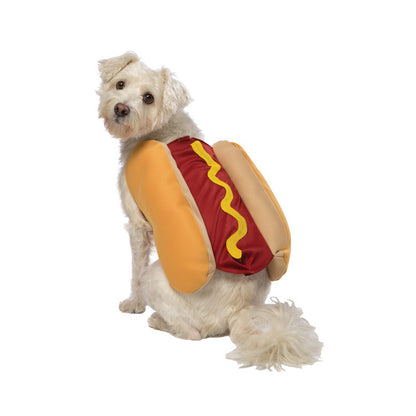 Hot Dog Havoc: Hilarious Halloween Costume for Pups