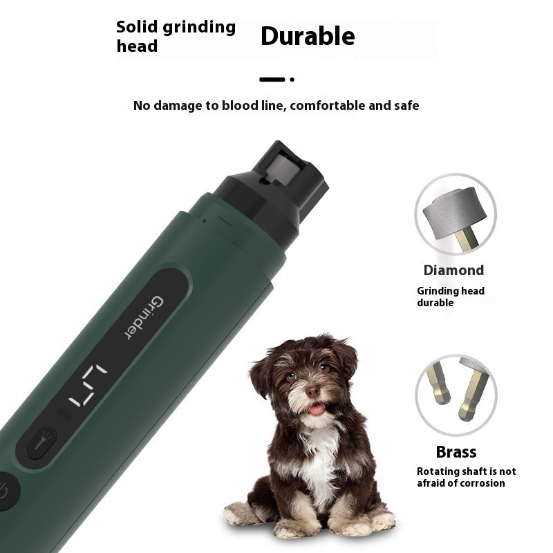 Quiet Electric Nail Grinder for Pets