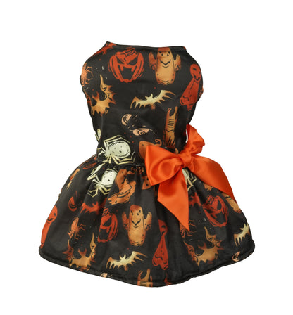 Pumpkin Pooch Parade: Adorable Halloween Dress Costume for Pets