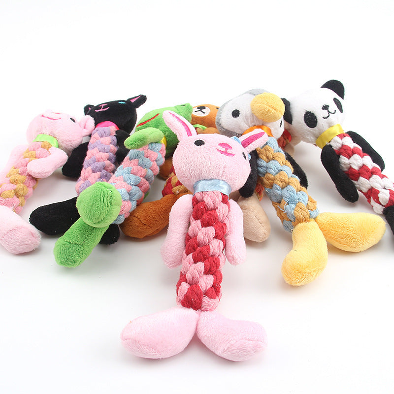 Vocal Plush Dog Toy