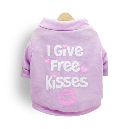 KissCuddle Jersey Pet T-Shirt!