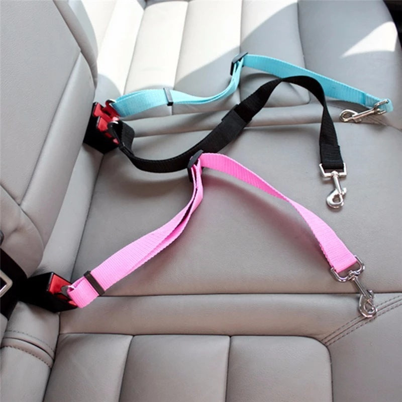 SecurePup Adjustable Pet Car Seat Belt: Safety and Comfort for Your Furry Co-Pilot