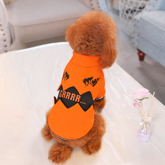 Pooch-o'-Lantern: The Spooktacular Pumpkin Costume for Pups