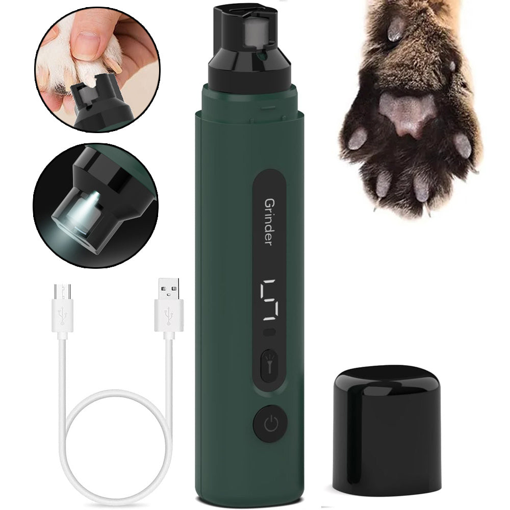 Quiet Electric Nail Grinder for Pets