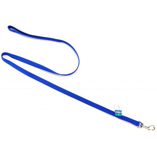 Coastal Pet Nylon Lead - Blue - 4' Long x 5/8" Wide