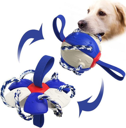 Fetch & Engage Playball: Durable Interactive Dog Soccer Toy