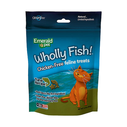 Emerald Pet Feline Whooly Fish - Tuna 3oz.