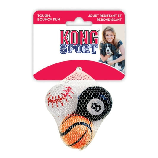 KONG Assorted Sports Balls Set - X-Small