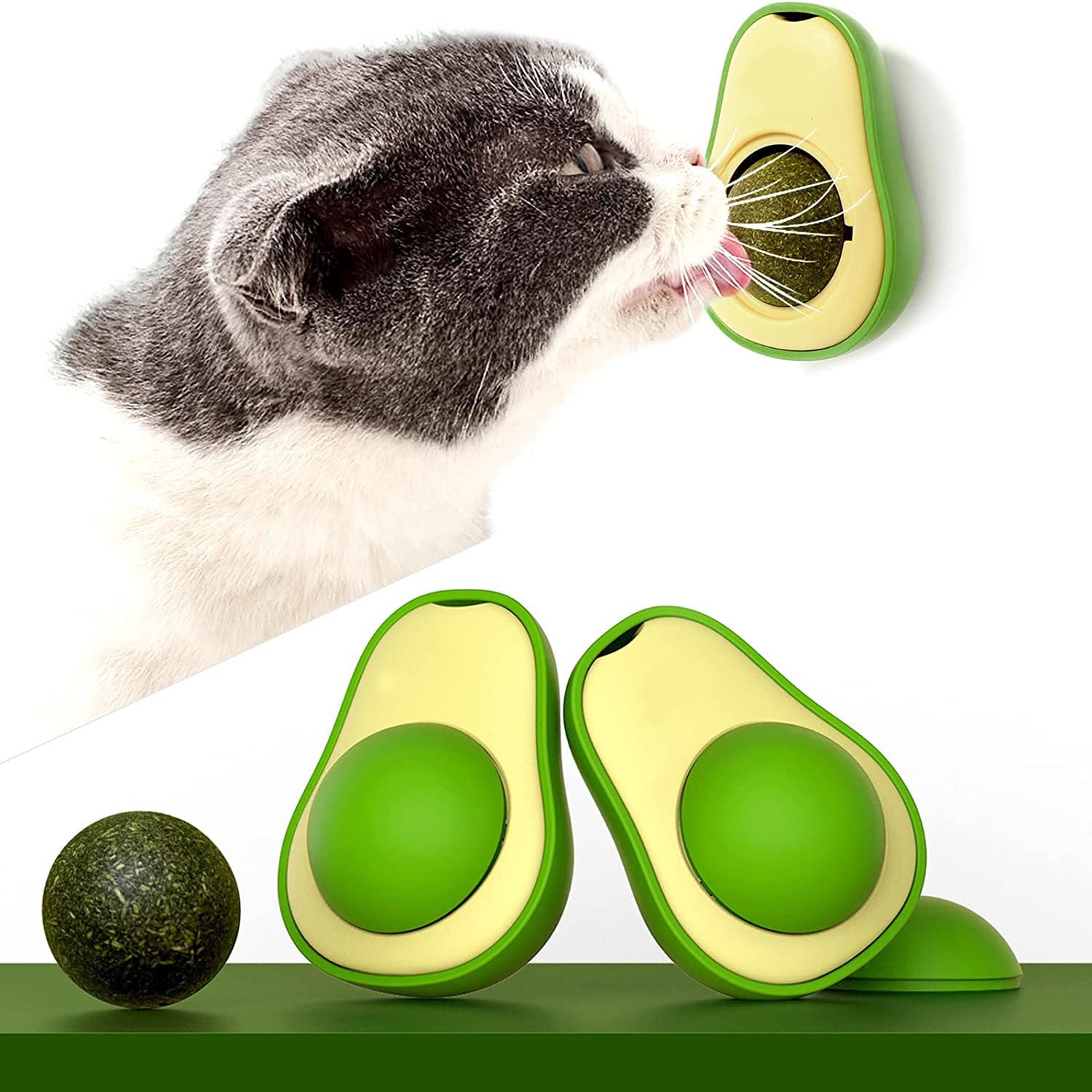 Cute Avocado Catnip Toys