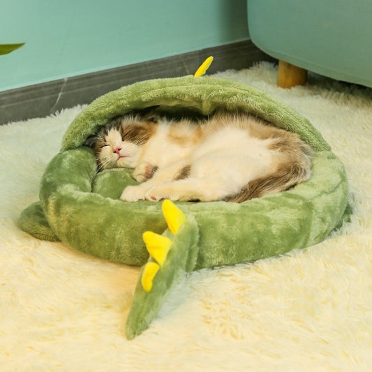 Dinosaur Cat Bed