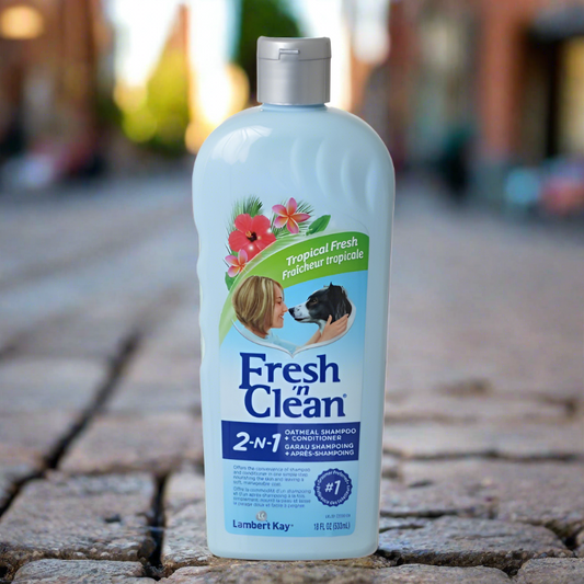 Fresh 'n Clean 2-in-1 Oatmeal & Baking Soda Conditioning Shampoo - Tropical Scent - 15 oz