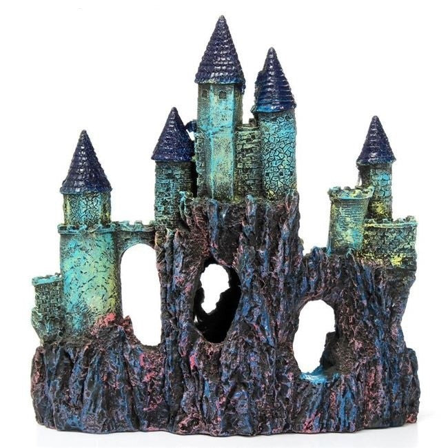 Enchanted Resin Castle Aquarium Decoration