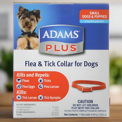 Adams Plus Flea & Tick Collar for Dogs