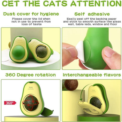 Avocado Catnip Toys