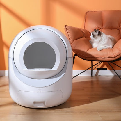 Smart Litter Box with WiFi & Double Deodorization