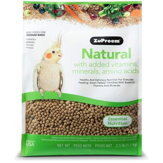 ZuPreem Natural Blend Bird Food