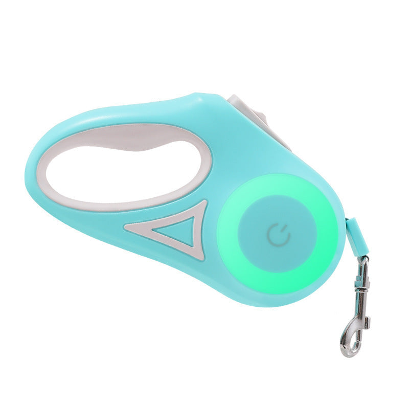 Pet Retractable Spotlight Leash with Collar