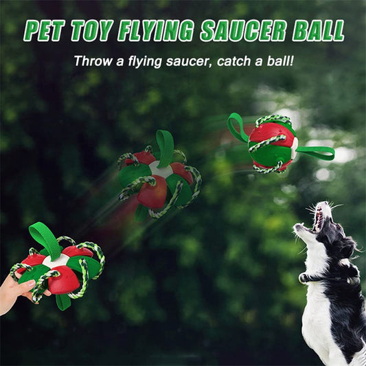 Fetch & Engage Playball: Durable Interactive Dog Soccer Toy