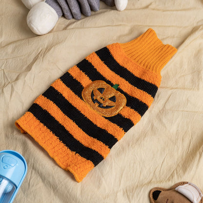 Pawsitively Spooktacular Teddy Cosplay: Comfy & Quirky Halloween Dog Sweater