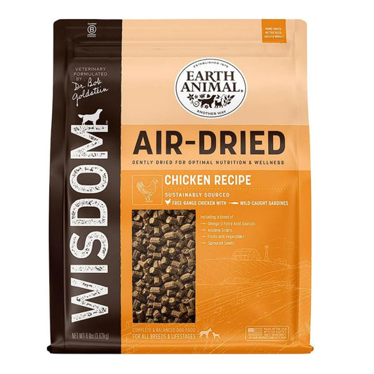 Earth Animal Wisdom Air-Dried Chicken Dog Food