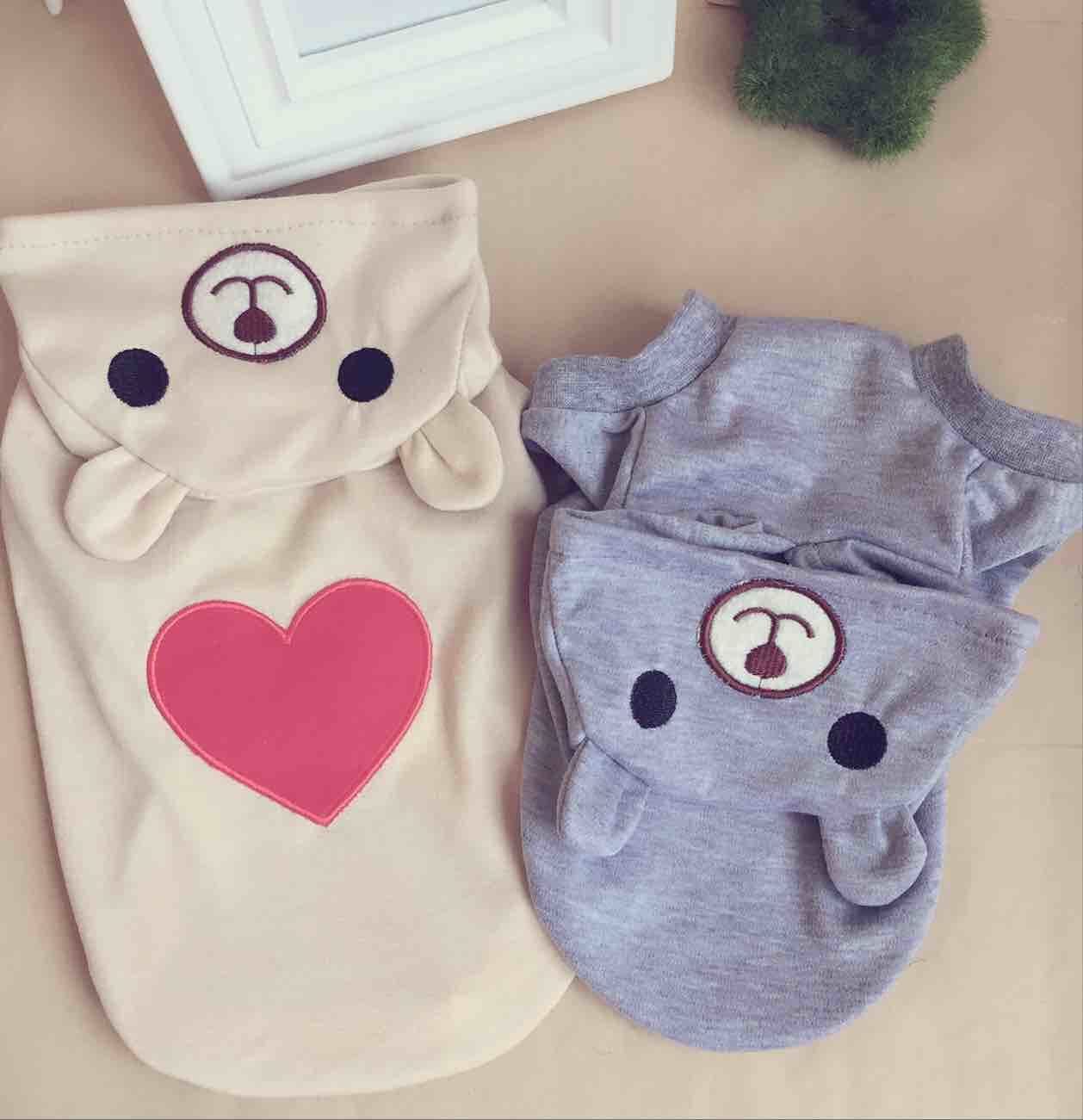 Summer Pet Clothes - Love Bears