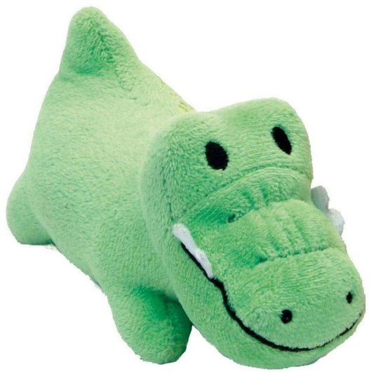 Li'l Pals Ultra Soft Plush Gator Squeaker Toy - 1 count (4.5"L)