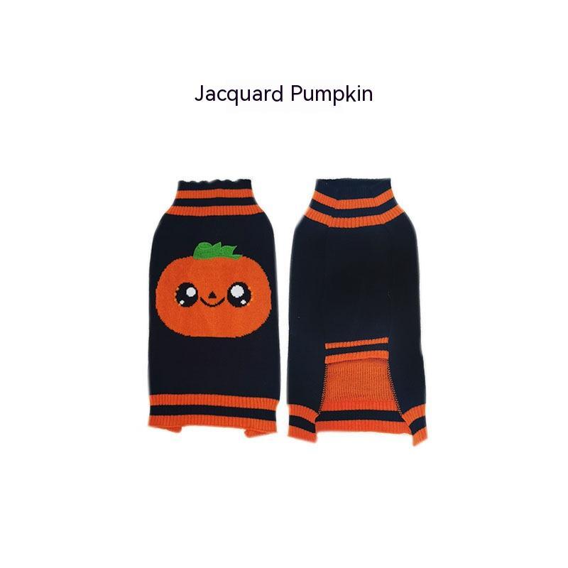 Pawsitively Spooktacular Teddy Cosplay: Comfy & Quirky Halloween Dog Sweater