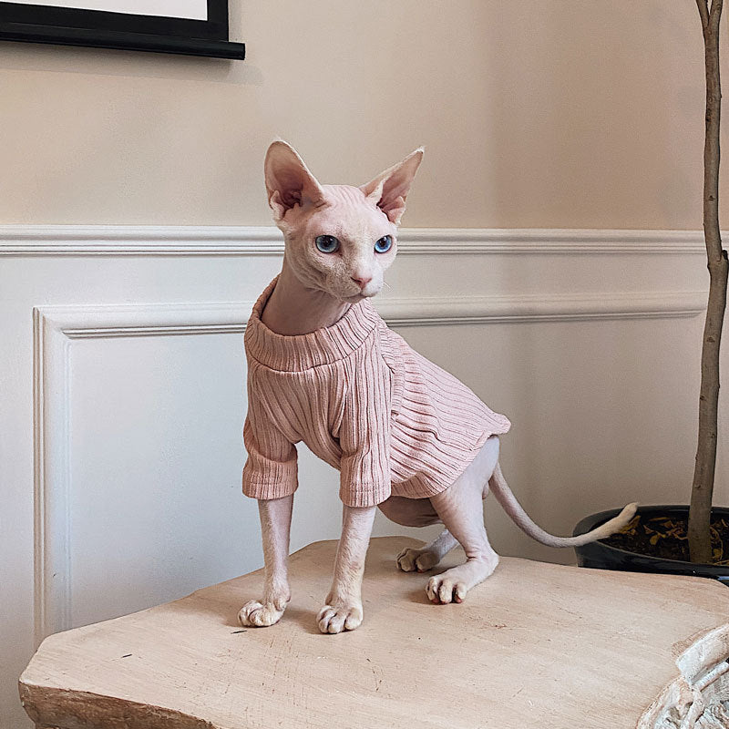 Hairless Cat Thick Pure Cotton Stretch Minimal Clothes