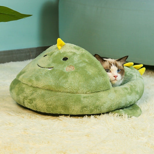 Dinosaur Cat Bed