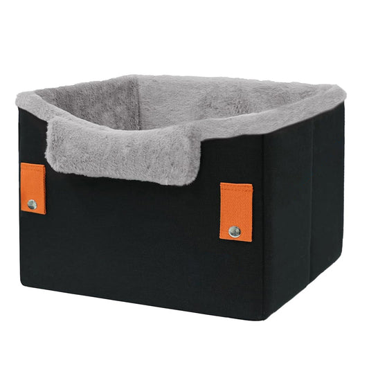 Compact Pet Booster Seat with Safety Harness