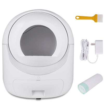 Smart Litter Box with WiFi & Double Deodorization