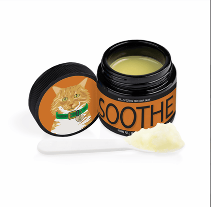 Serenity Paws: CBD Soothe Salves for Cats