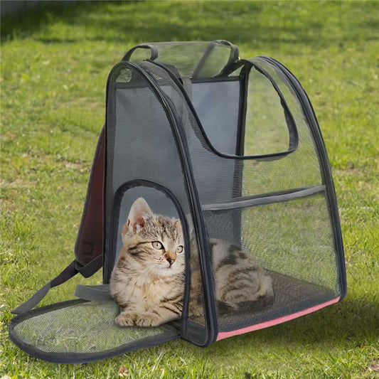 Go Out Portable Breathable Mesh Foldable Space Capsule Pet Bag