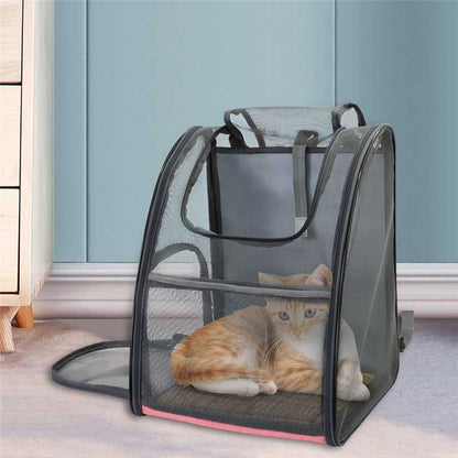 Go Out Portable Breathable Mesh Foldable Space Capsule Pet Bag