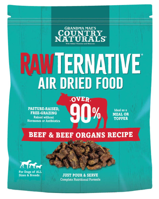 Grandma Mae's Country Naturals RawTernative Air Dried Dry Dog Food Beef & Beef Organs 1ea/1 lb