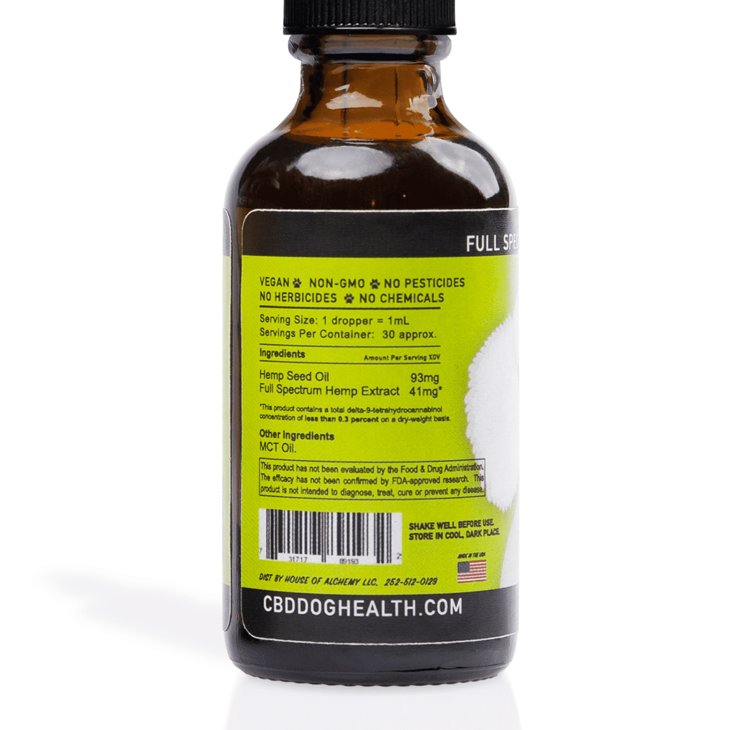 Serenity Paws: CBD Heal Tincture for Dogs