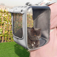 Pet Cat Carrier Backpack Breathable for Outdoor Travel