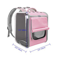 Pet Cat Carrier Backpack Breathable for Outdoor Travel