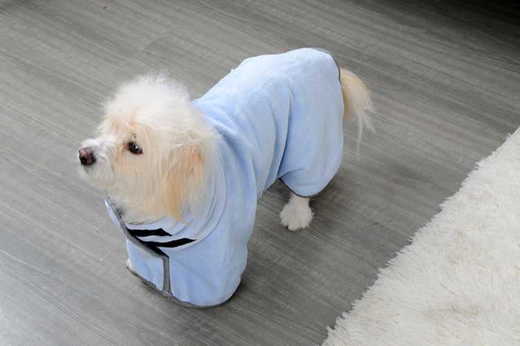 Quick-drying Pet Absorbent Towel Dog Bathrobe Pet Dog Bath Towel