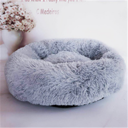 Round Long Hairy Autumn And Winter Pet Nest Pad