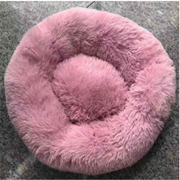 Round Long Hairy Autumn And Winter Pet Nest Pad