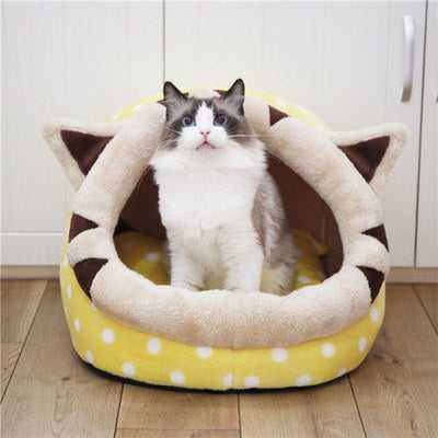 Soft Cats Houses Warm Cozy Cushion