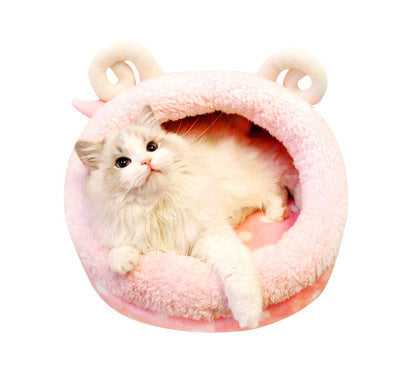 Soft Cats Houses Warm Cozy Cushion