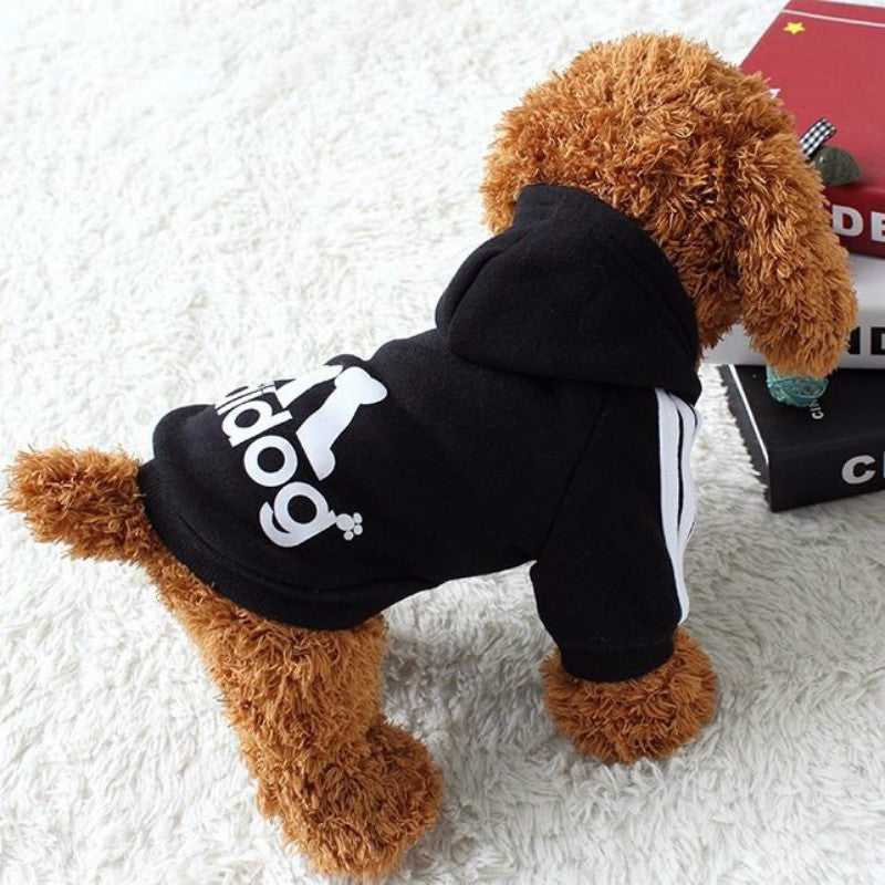 Two Legged Cotton Warm Dog Hoodie