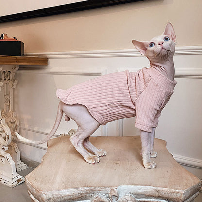 Hairless Cat Thick Pure Cotton Stretch Minimal Clothes