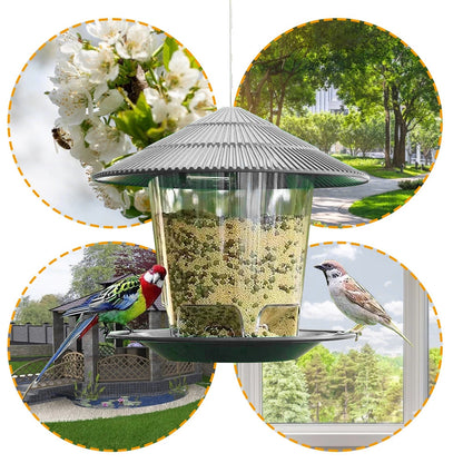 Hanging Metal Bird Feeder