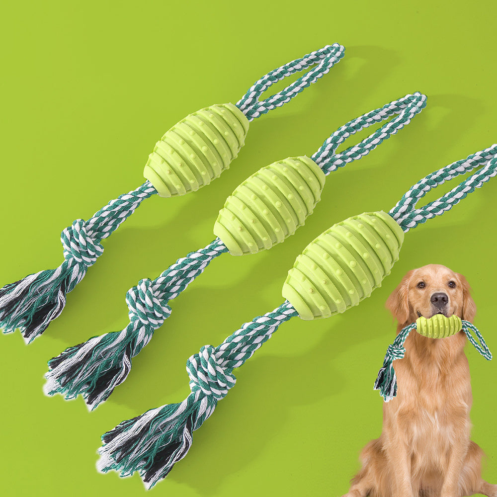 Indestructible Rope Chew Toy for Aggressive Dogs