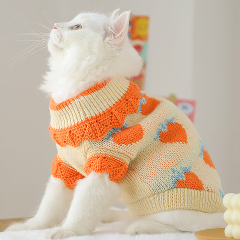 Autumn Whisker-Warmers: Cozy Cat Attire