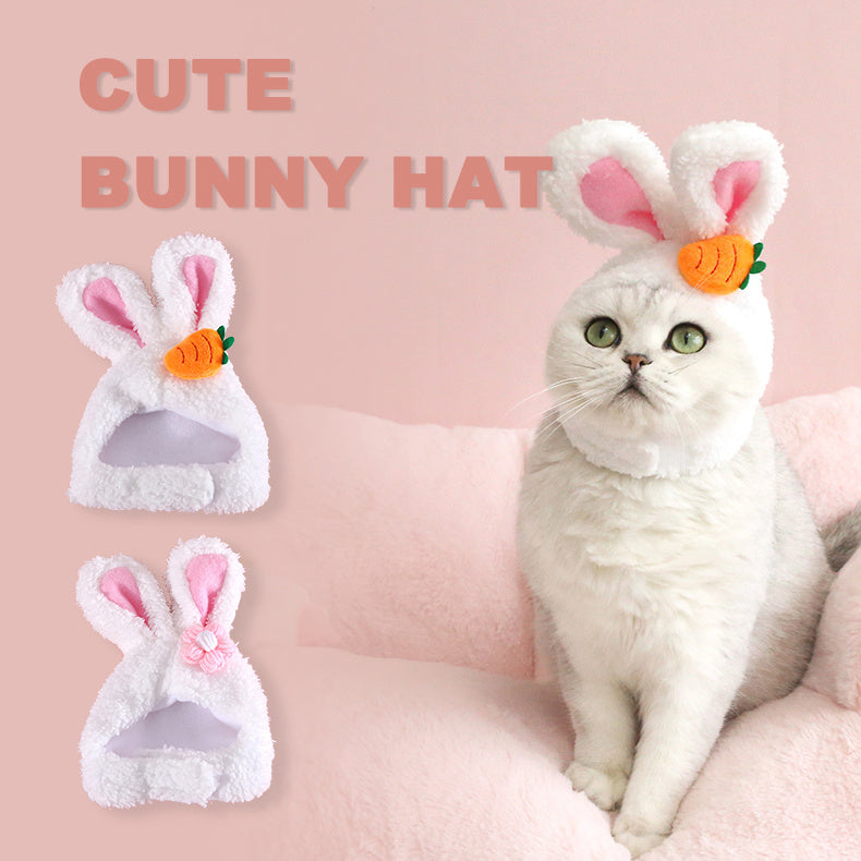 Easter Bunny Ears Pet Hat