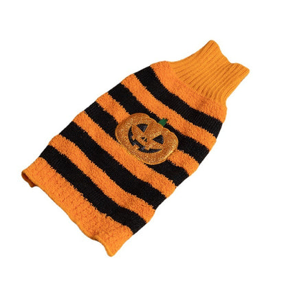 Pawsitively Spooktacular Teddy Cosplay: Comfy & Quirky Halloween Dog Sweater